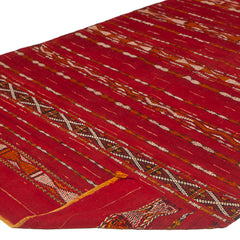 5'5" x 9'  Moroccan Zemour Kilim