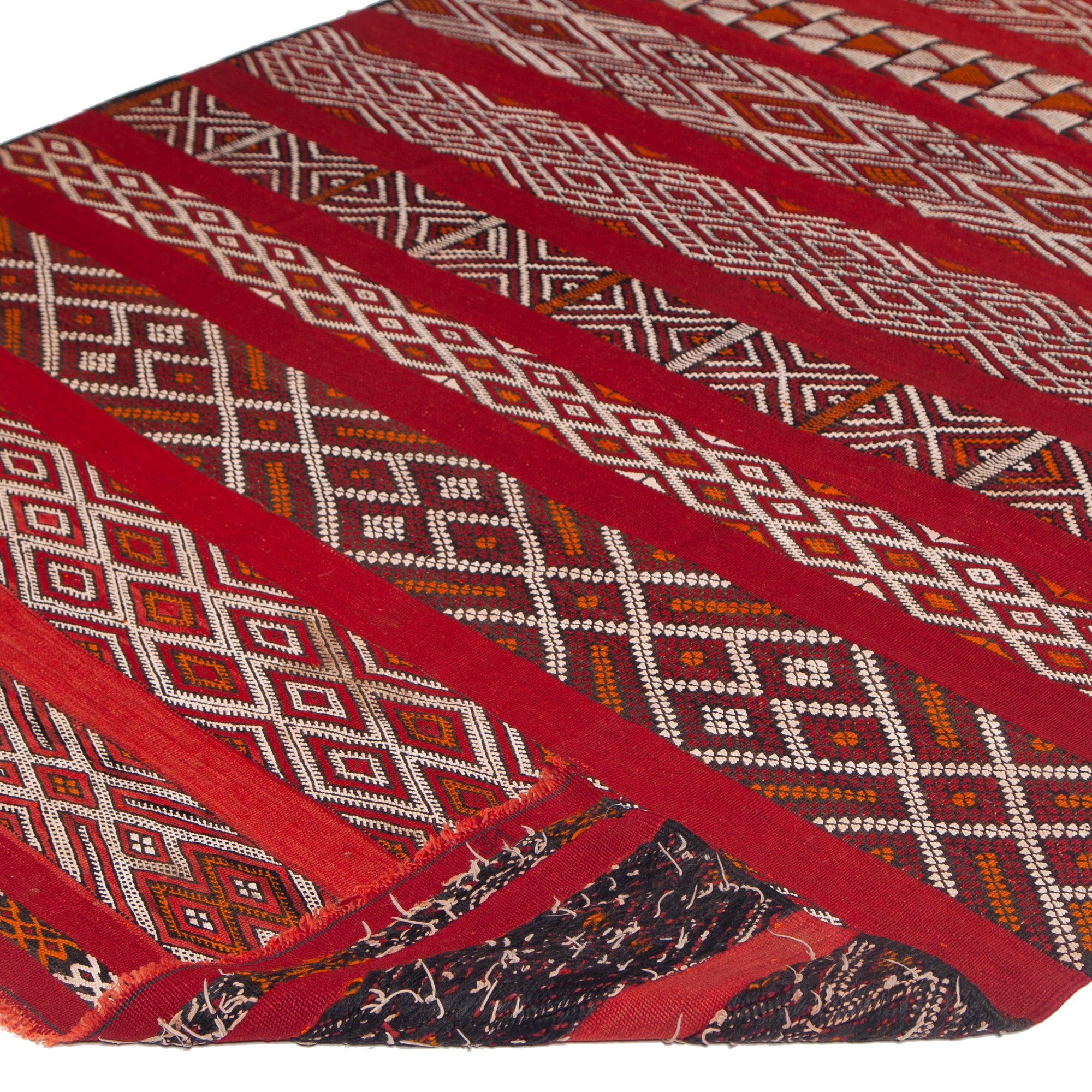 5'6" x 8'8"  Moroccan Zemour Kilim