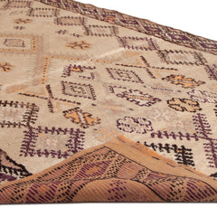 4'10" x 11'  Vintage Moroccan