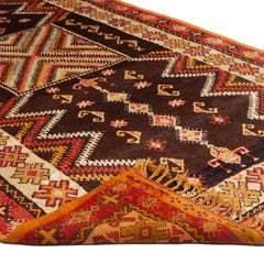 4'5" x 9'1"  Vintage Moroccan