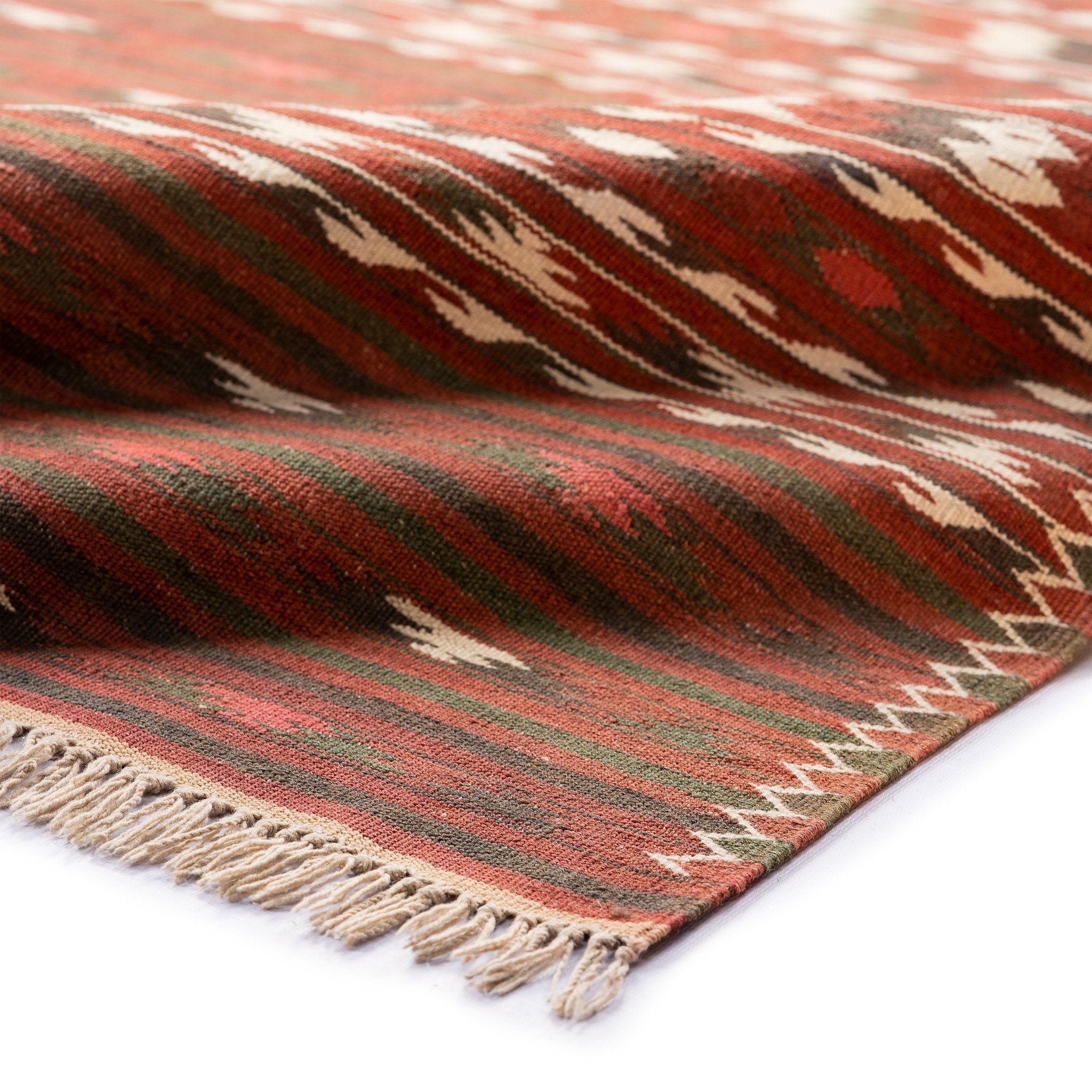 Turkmen Kilim (3.6 x 6.1)ft