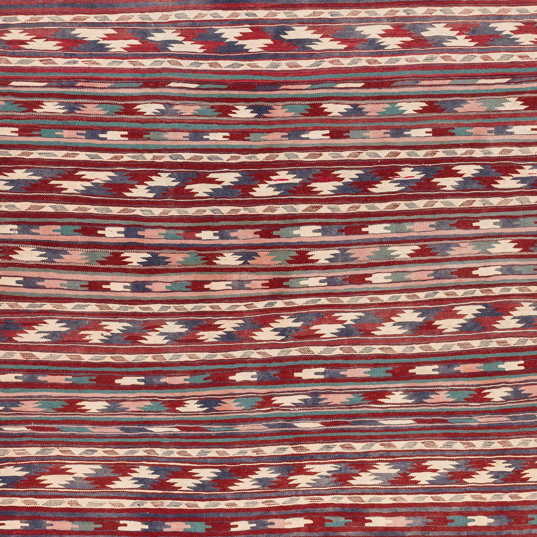 Turkmen Kilim (5.2 x 7.3)ft