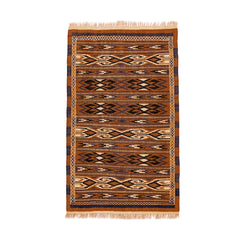 Turkmen Kilim (3.5 x 5.8)ft