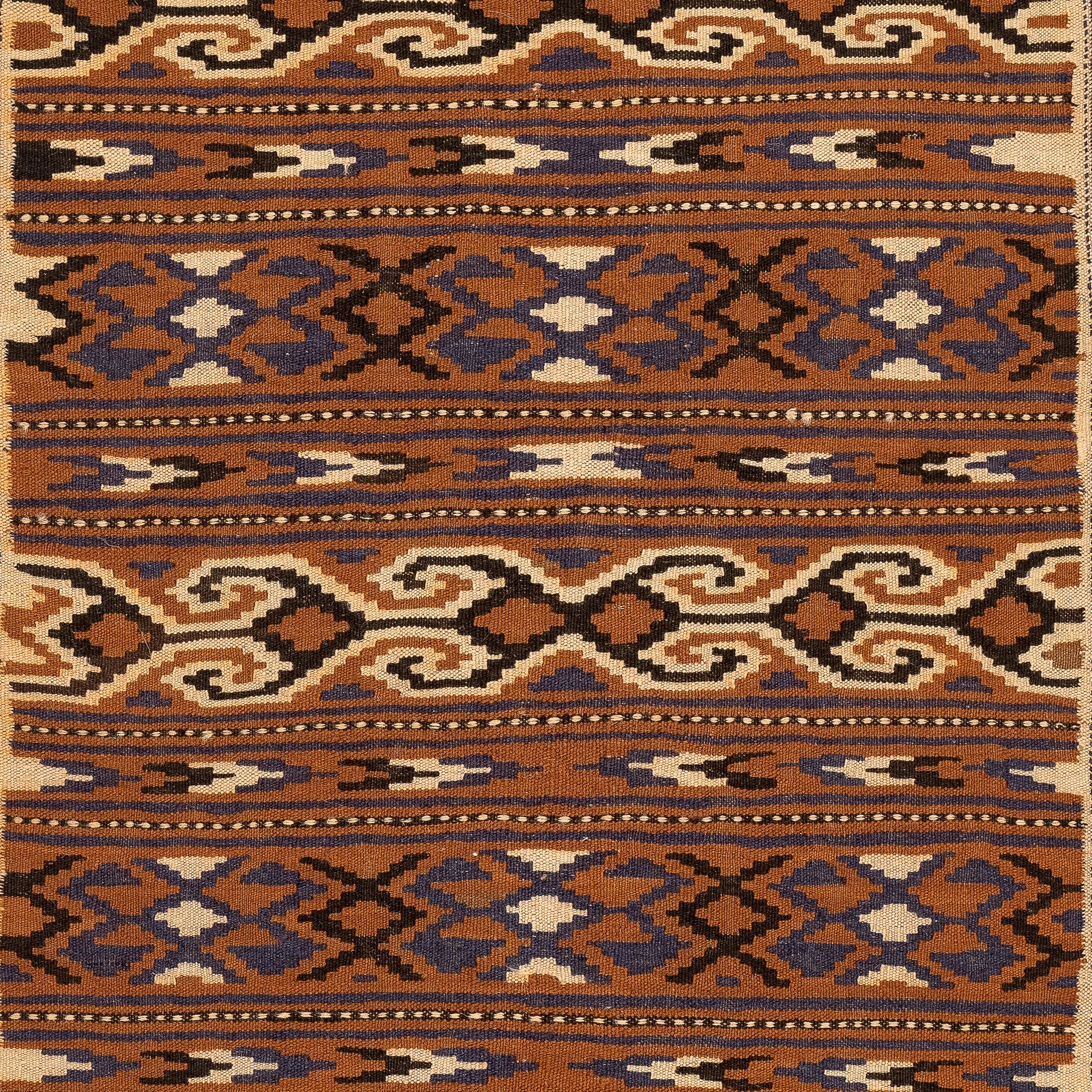 Turkmen Kilim (3.4 x 5.8)ft