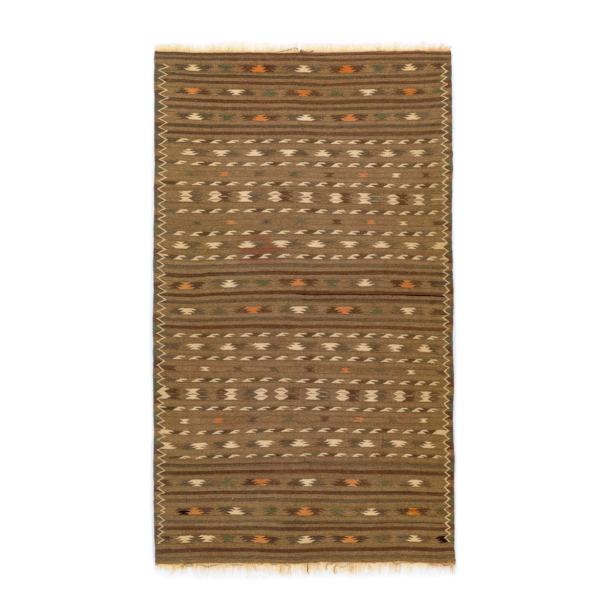 Turkmen Kilim (3.7 x 6.3)ft