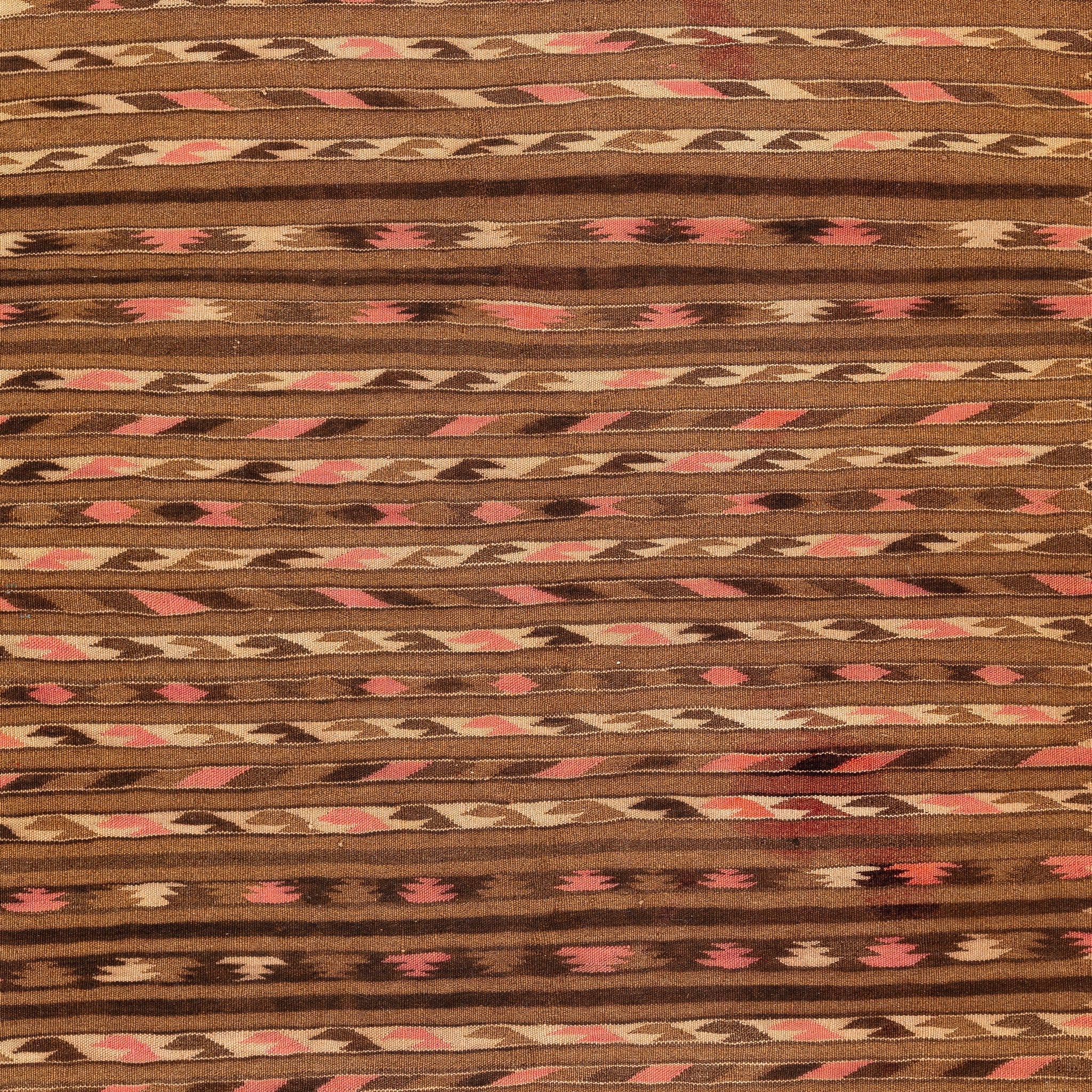 Turkmen Kilim (3.7 x 5.9)ft