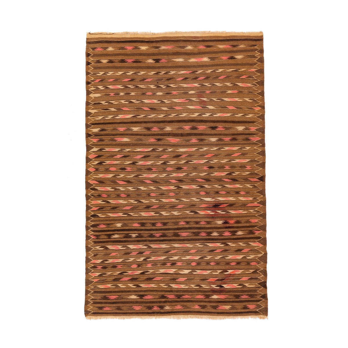 Turkmen Kilim (3.7 x 5.9)ft