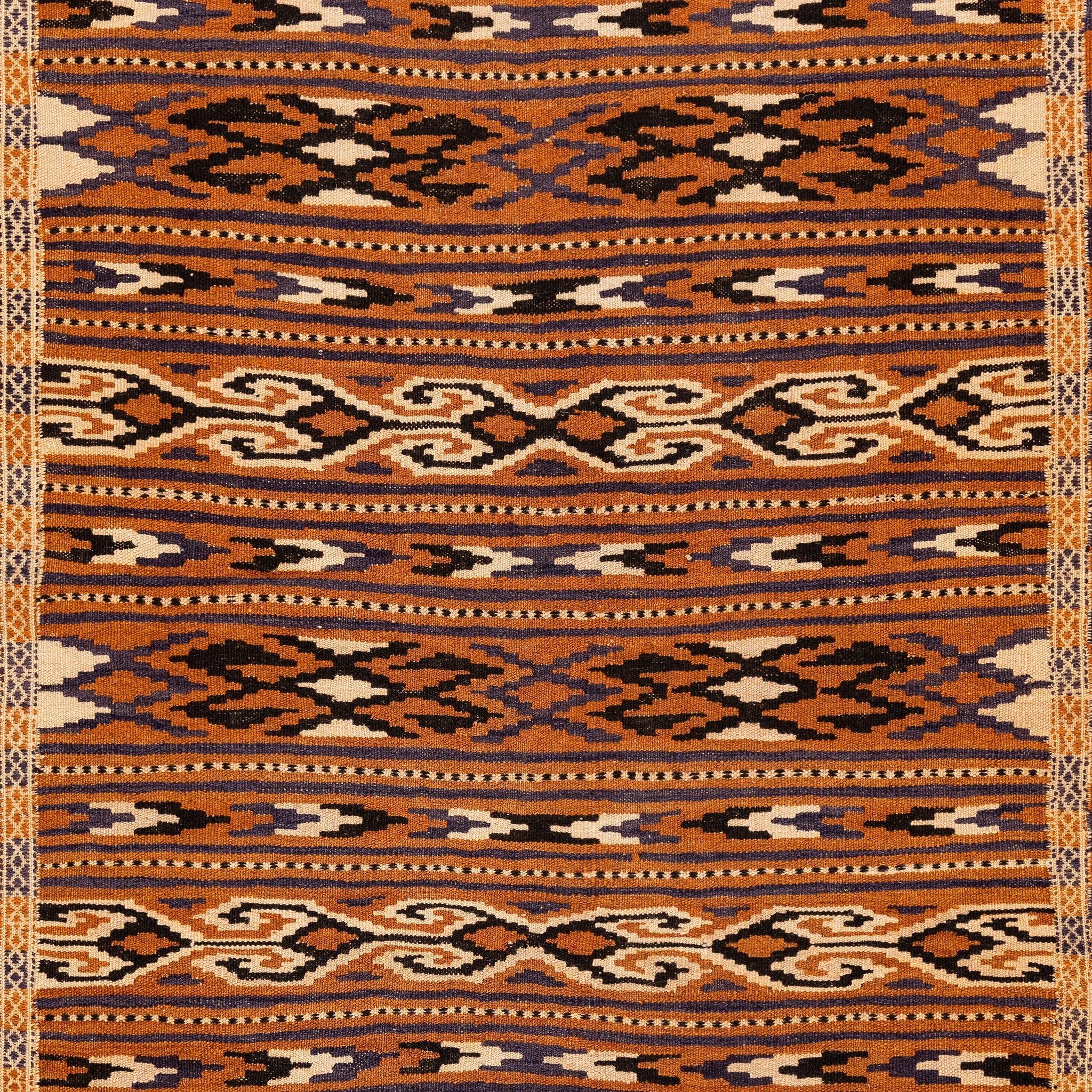 Turkmen Kilim (3.6 x 5.9)ft