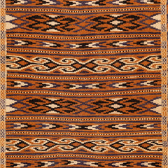 Turkmen Kilim (3.6 x 5.9)ft