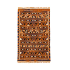 Turkmen Kilim (3.6 x 5.9)ft