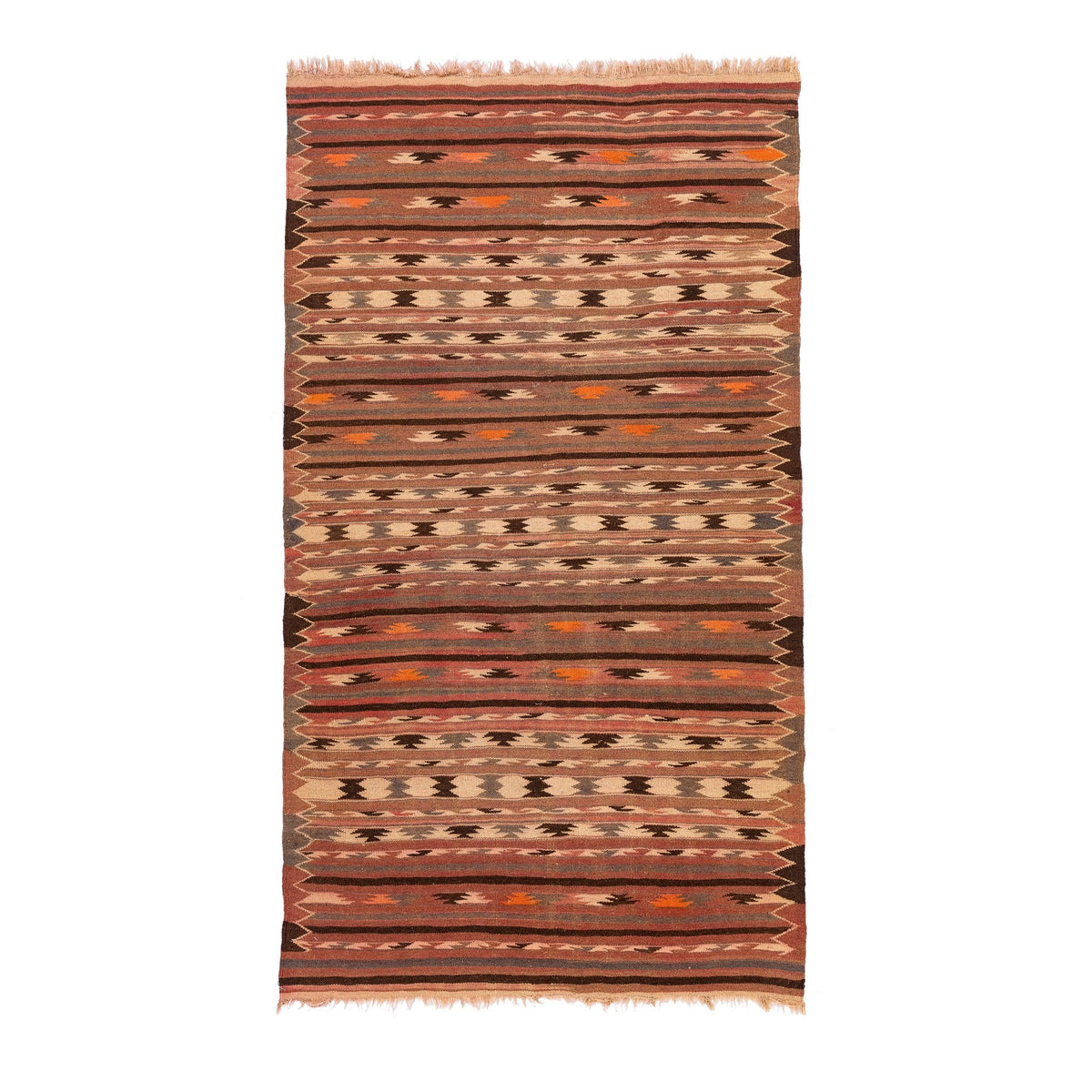 Turkmen Kilim (3.4 x 5.9)ft