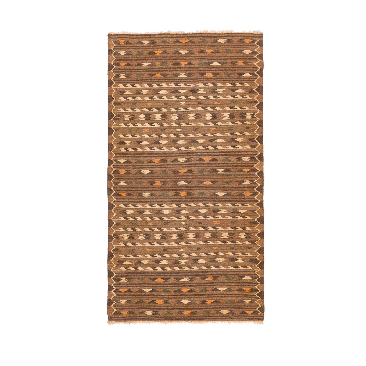 Turkmen Kilim (3.4 x 6.4)ft
