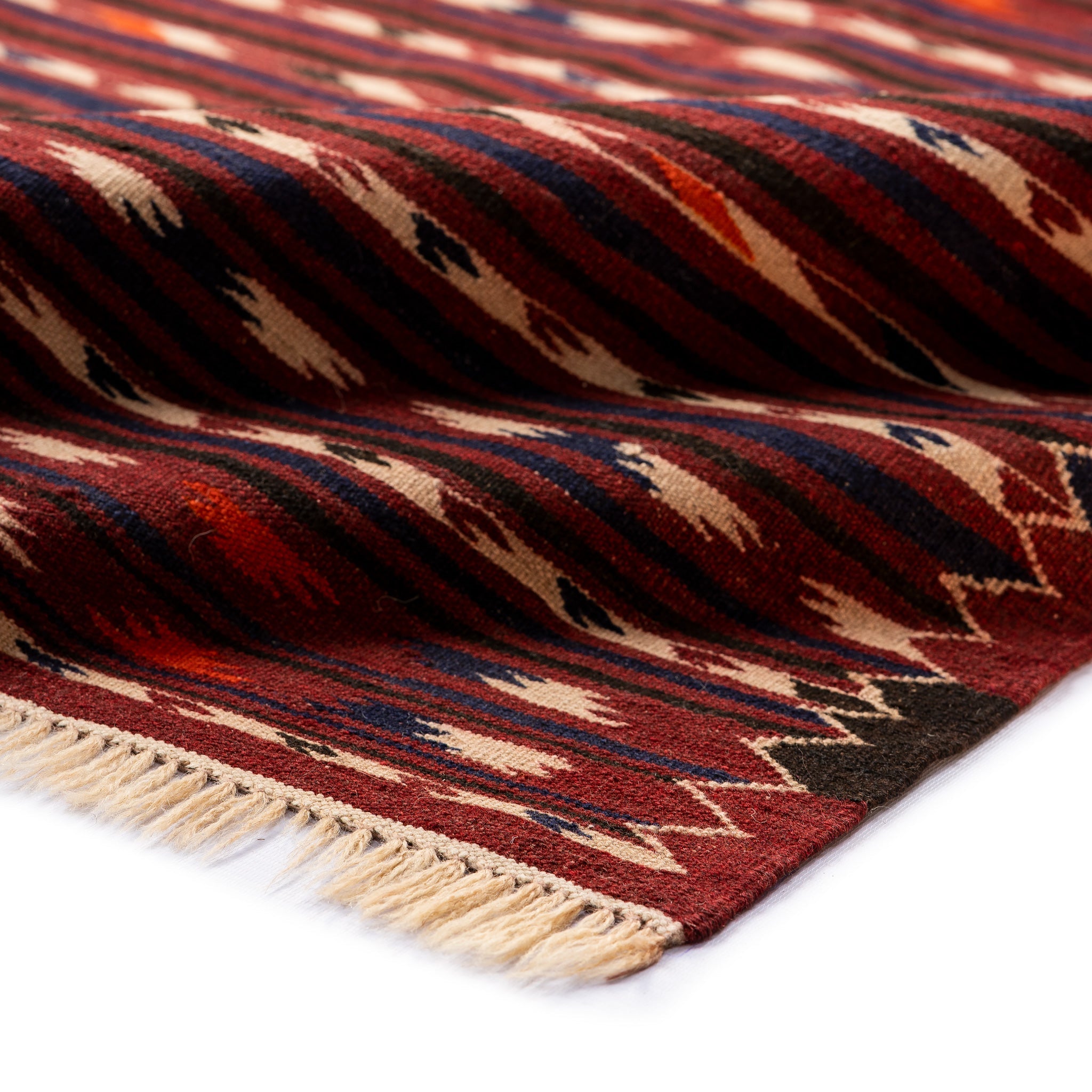 Turkmen Kilim (3.9 x 6.3)ft