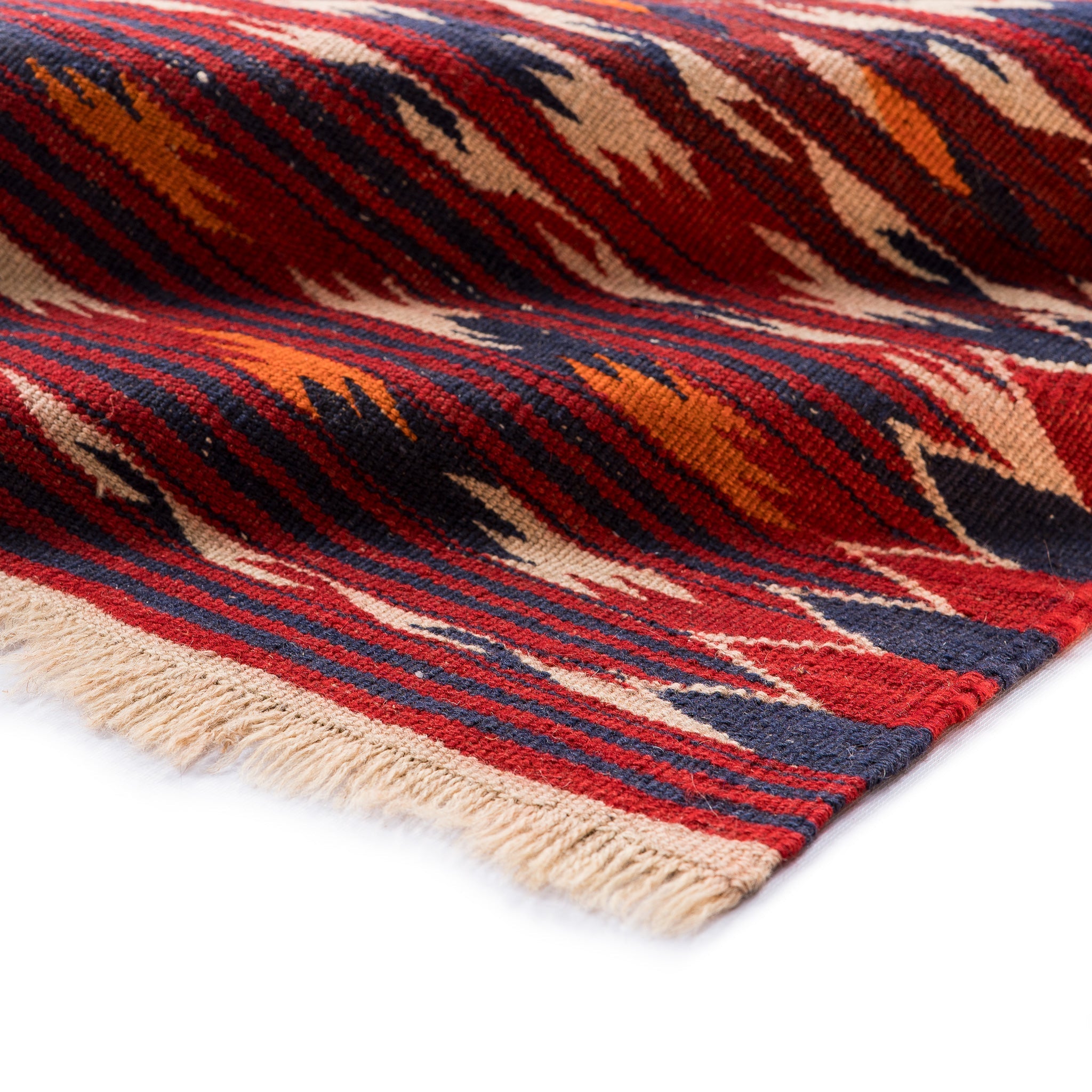Turkmen Kilim (3.9 x 6.3)ft
