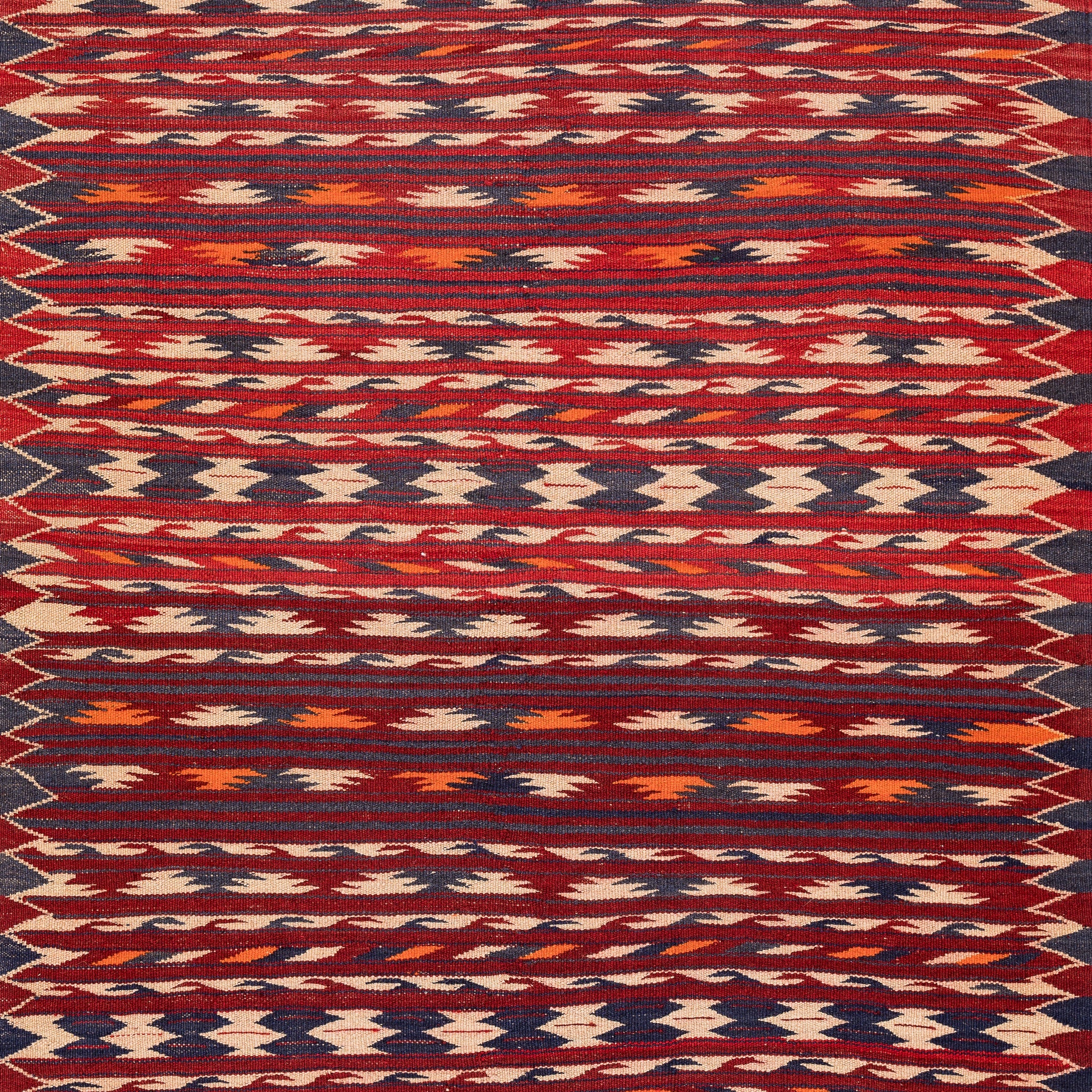 Turkmen Kilim (3.9 x 6.3)ft