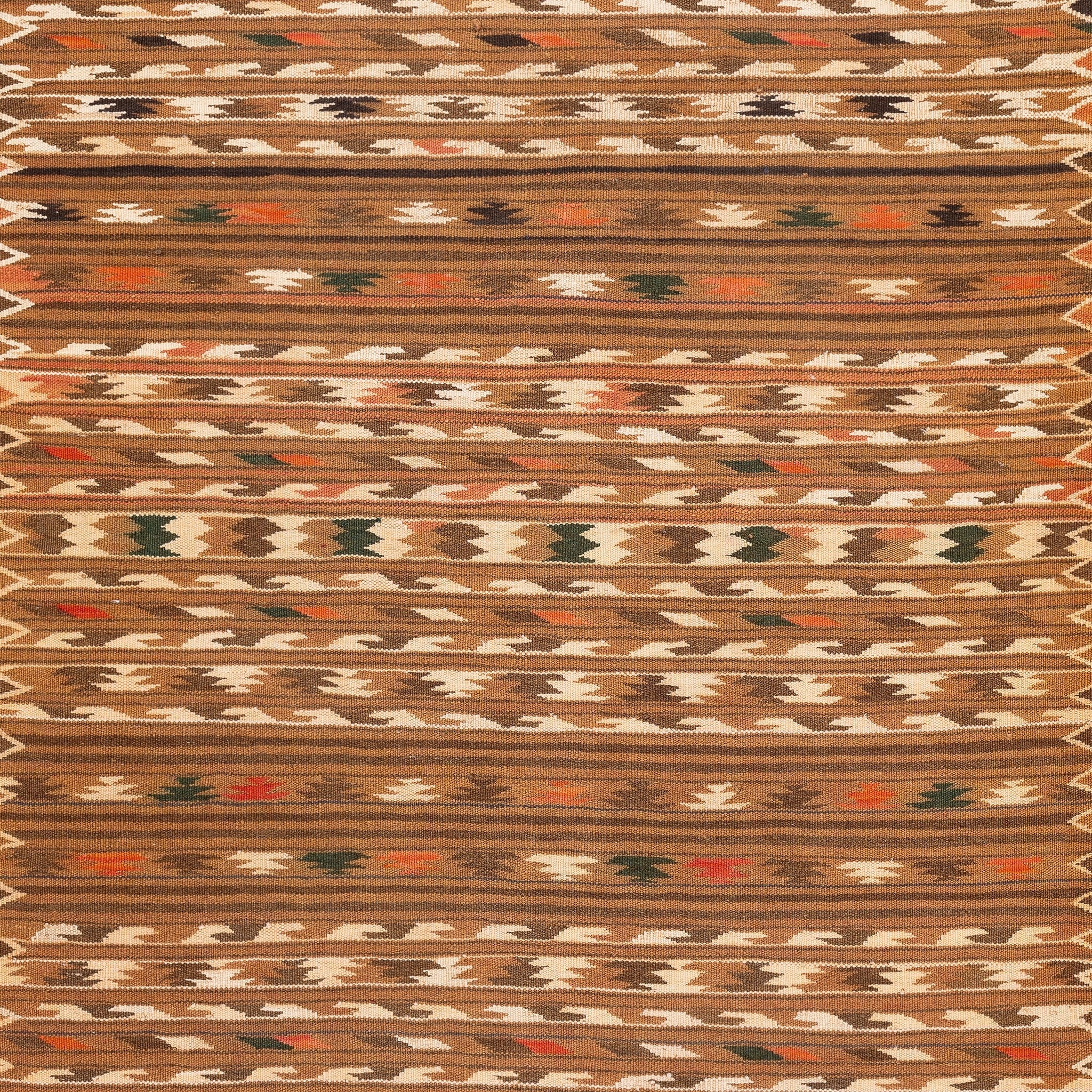 Turkmen Kilim (3.7 x 5.9)ft