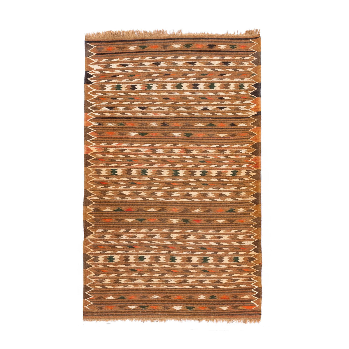 Turkmen Kilim (3.7 x 5.9)ft