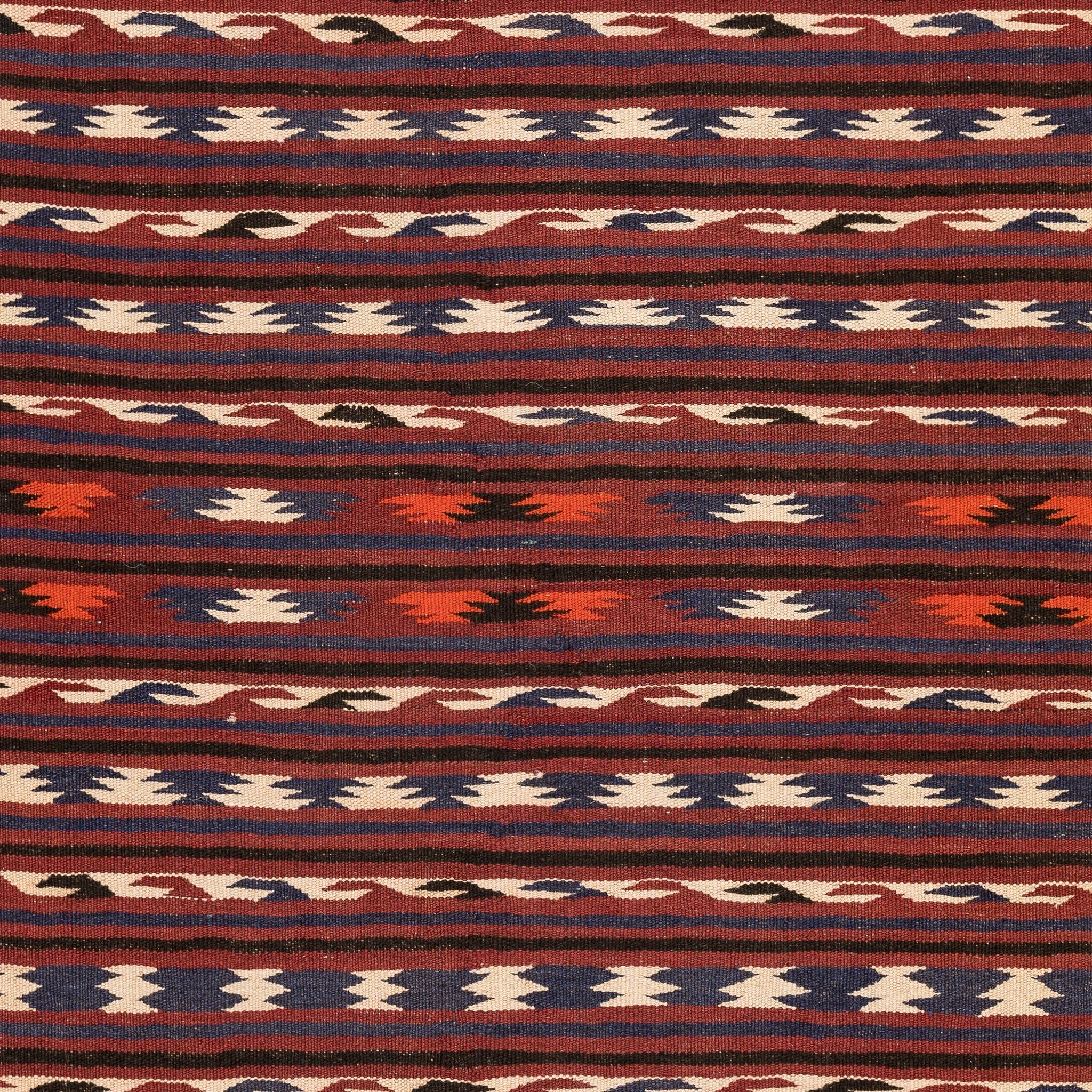 Turkmen Kilim (3.8 x 5.7)ft
