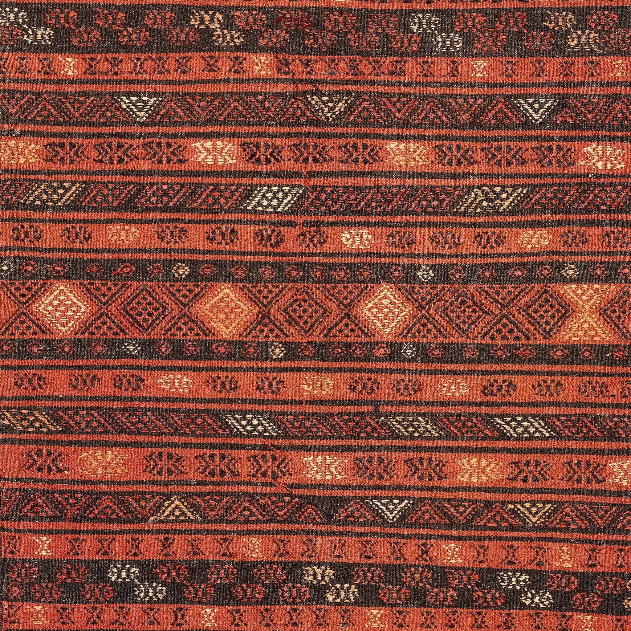 Turkmen Kilim (3.3 x 6.1)ft