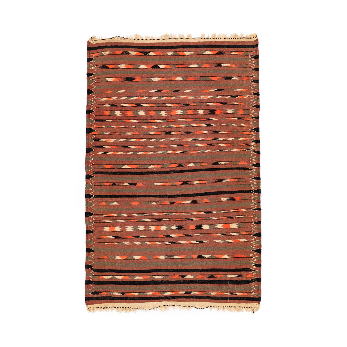 Turkmen Kilim (3.9 x 6)ft
