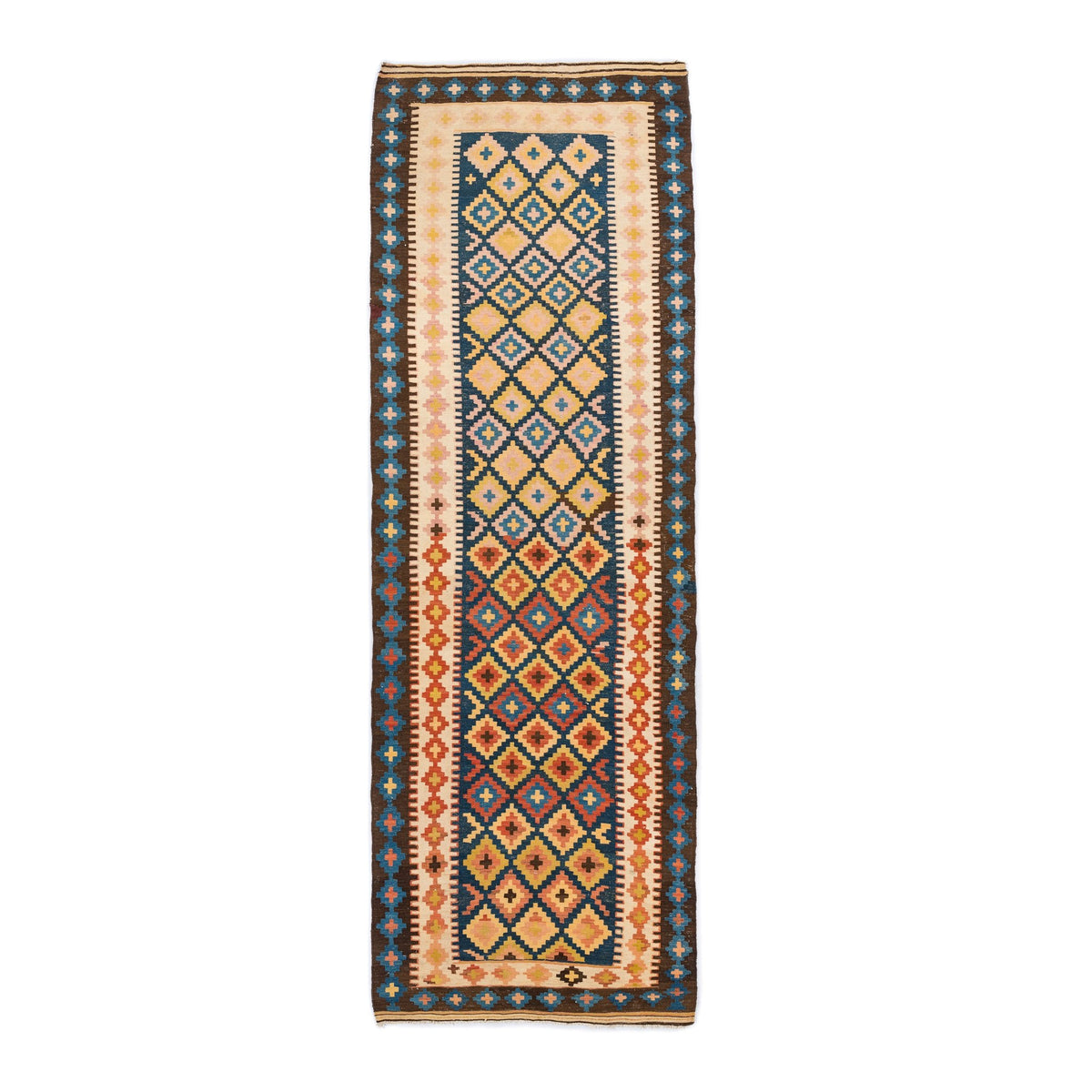 Ardebil Kilim (4.2 x 12.5)ft