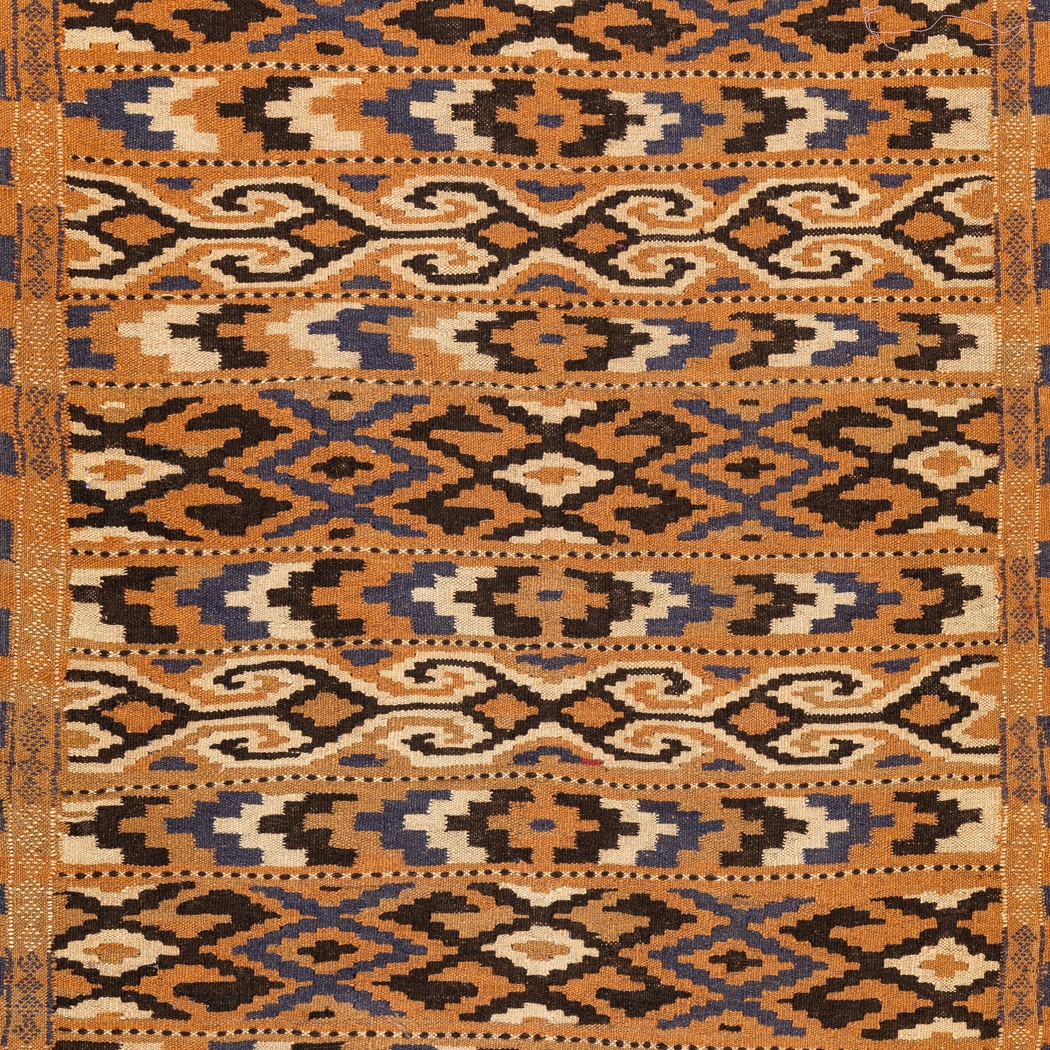 Turkmen Kilim (3.5 x 5.8)ft