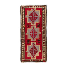 Ardebil Kilim (3.9 x 8.9)ft