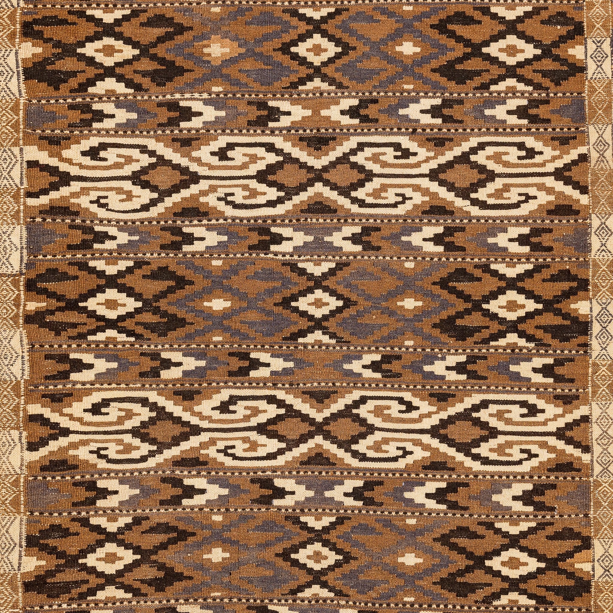 Turkmen Kilim (3.5 x 5.9)ft