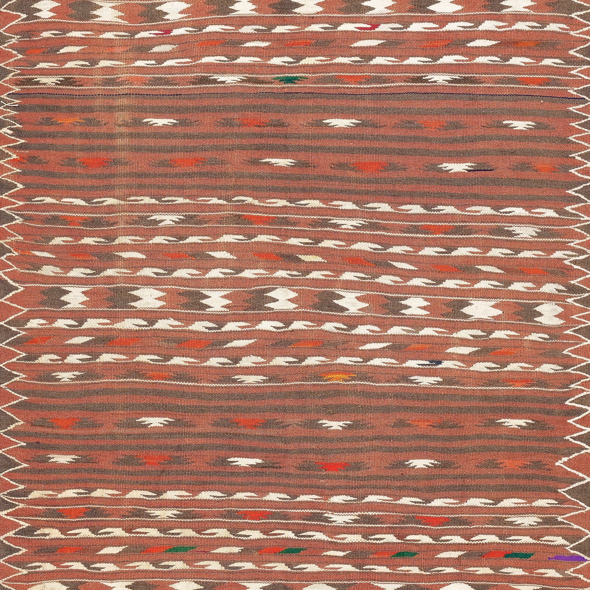 Turkmen Kilim (3.9 x 6.1)ft