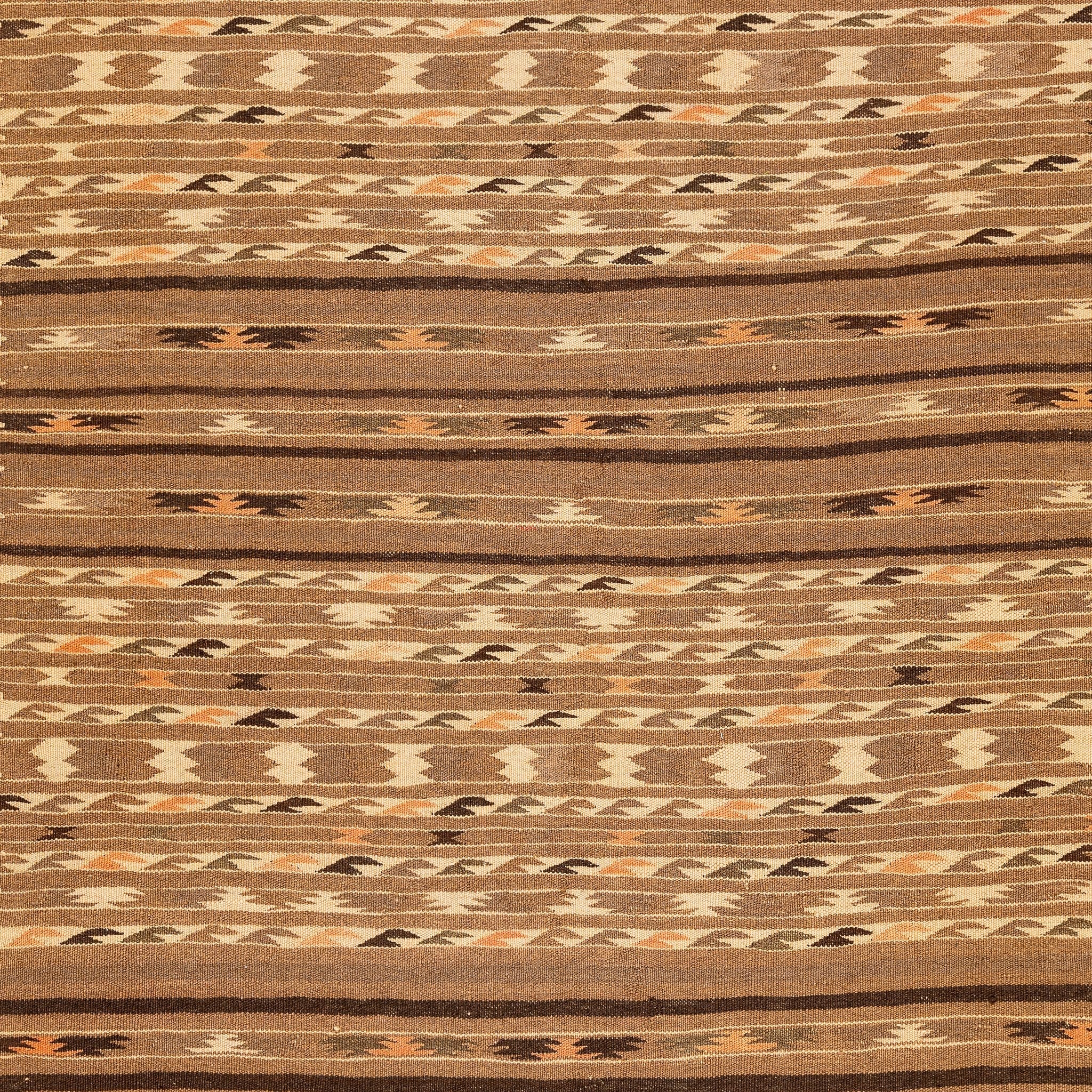 Turkmen Kilim (3.6 x 6.1)ft
