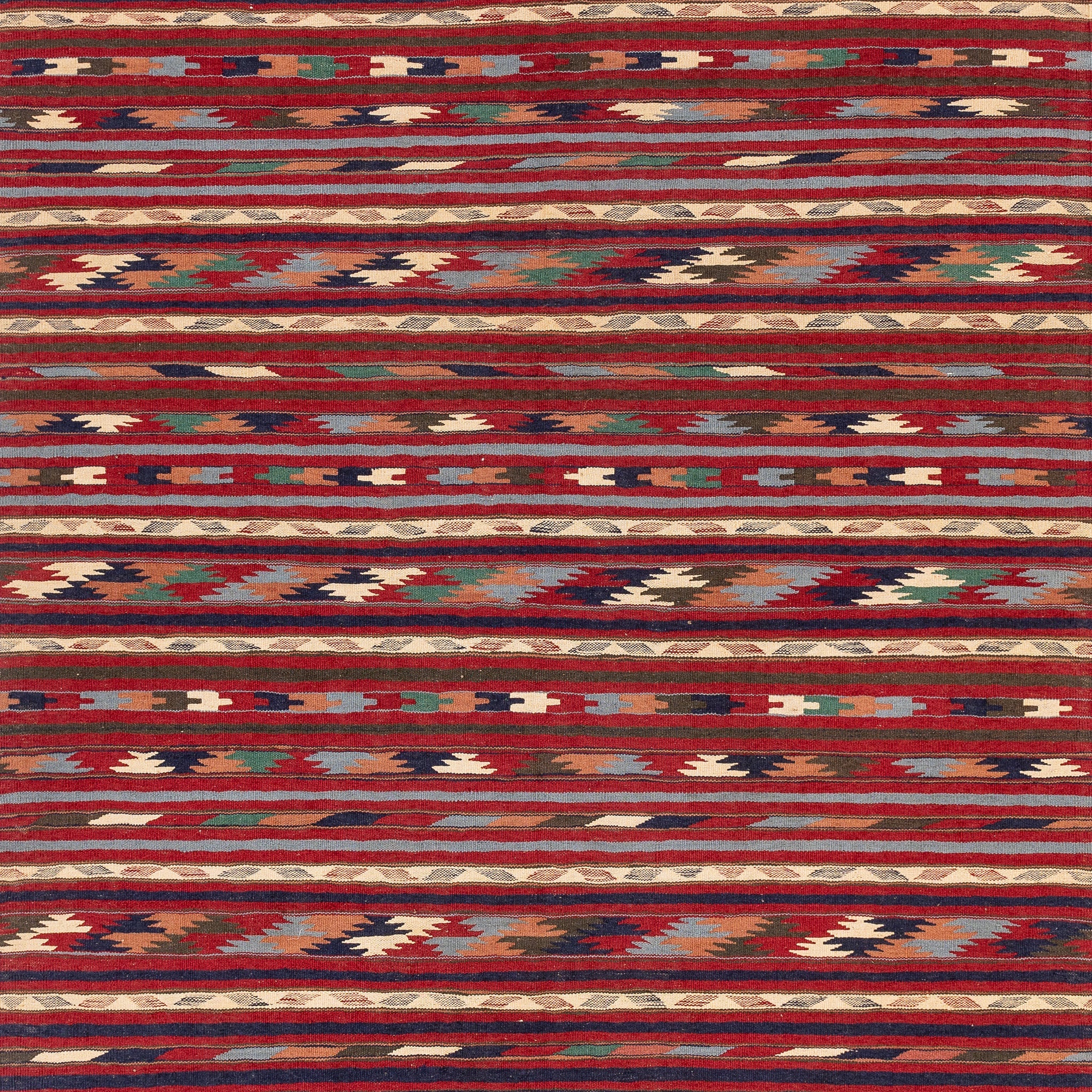 Turkmen Kilim (5.3 x 7.4)ft