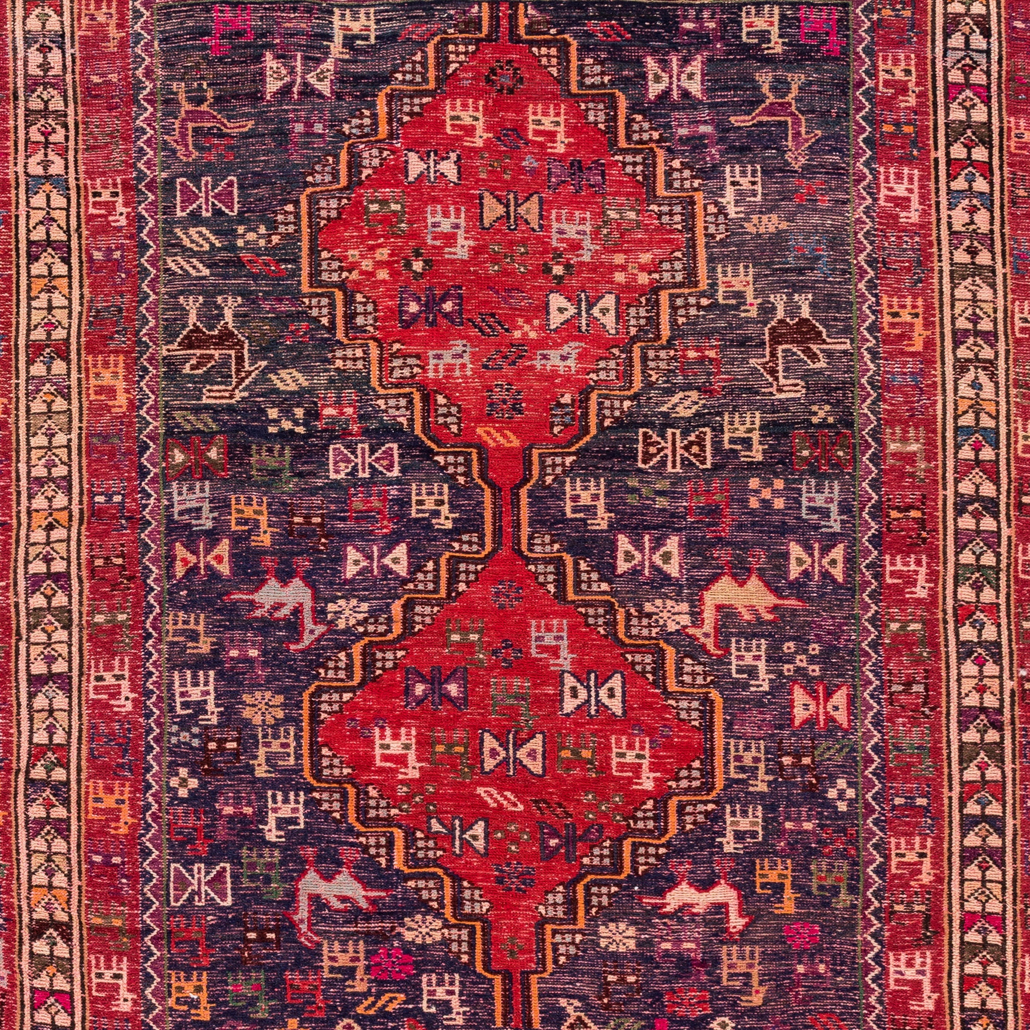 Soumak Kilim (4.5 x 6.1)ft