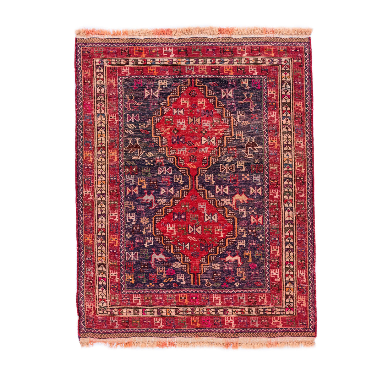 Soumak Kilim (4.5 x 6.1)ft