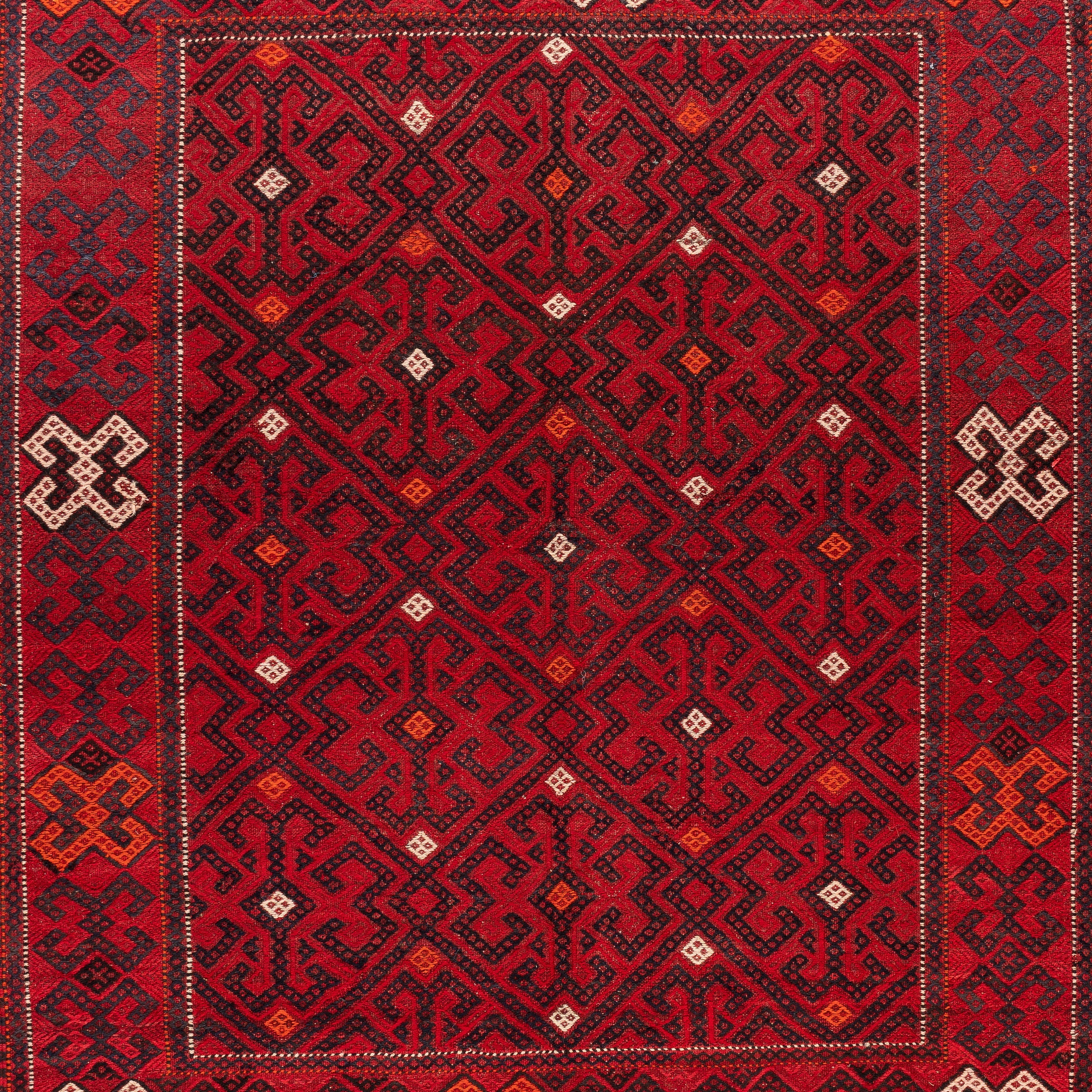 Soumak Kilim (6.5 x 8.8)ft