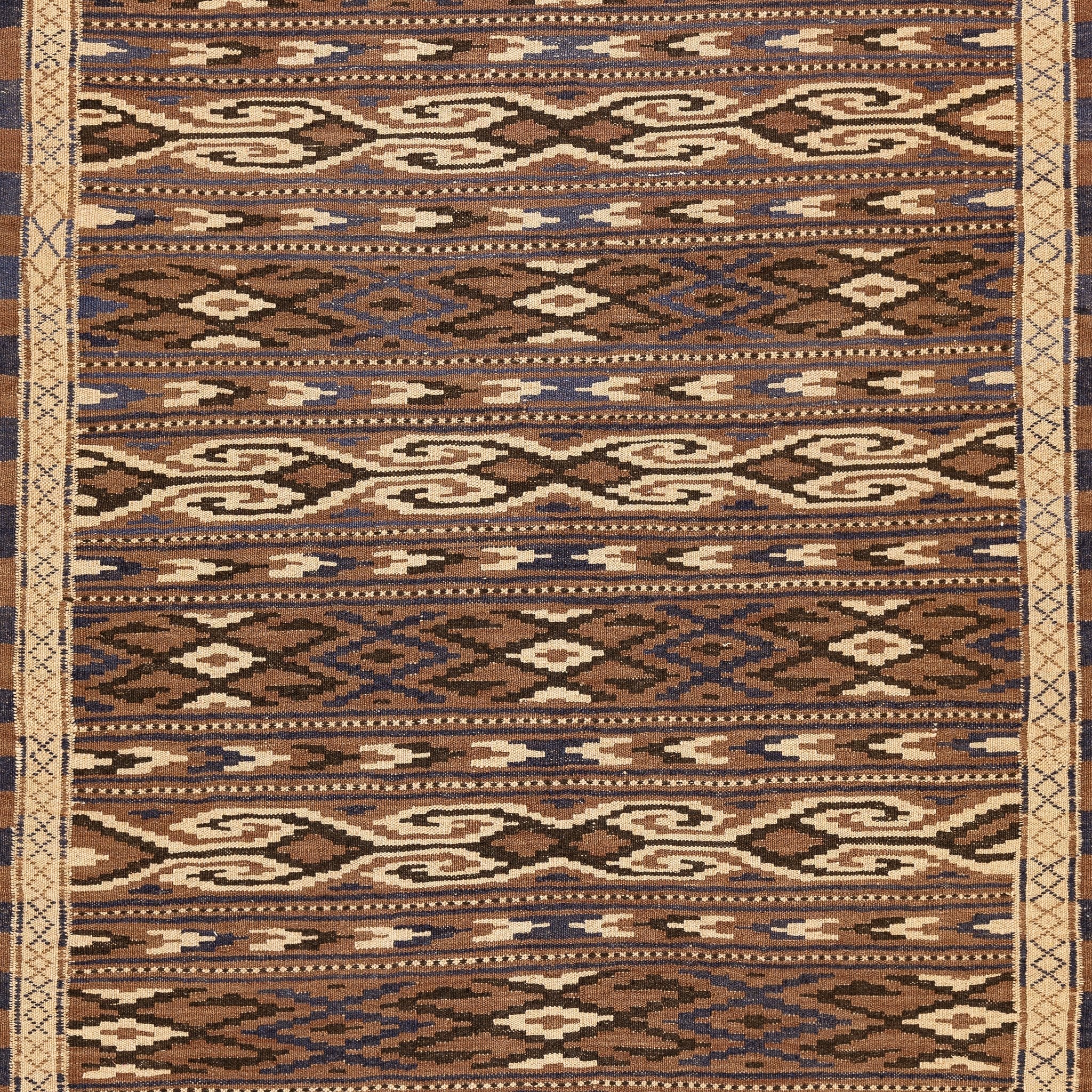 Turkmen Kilim (3.5 x 5.7)ft