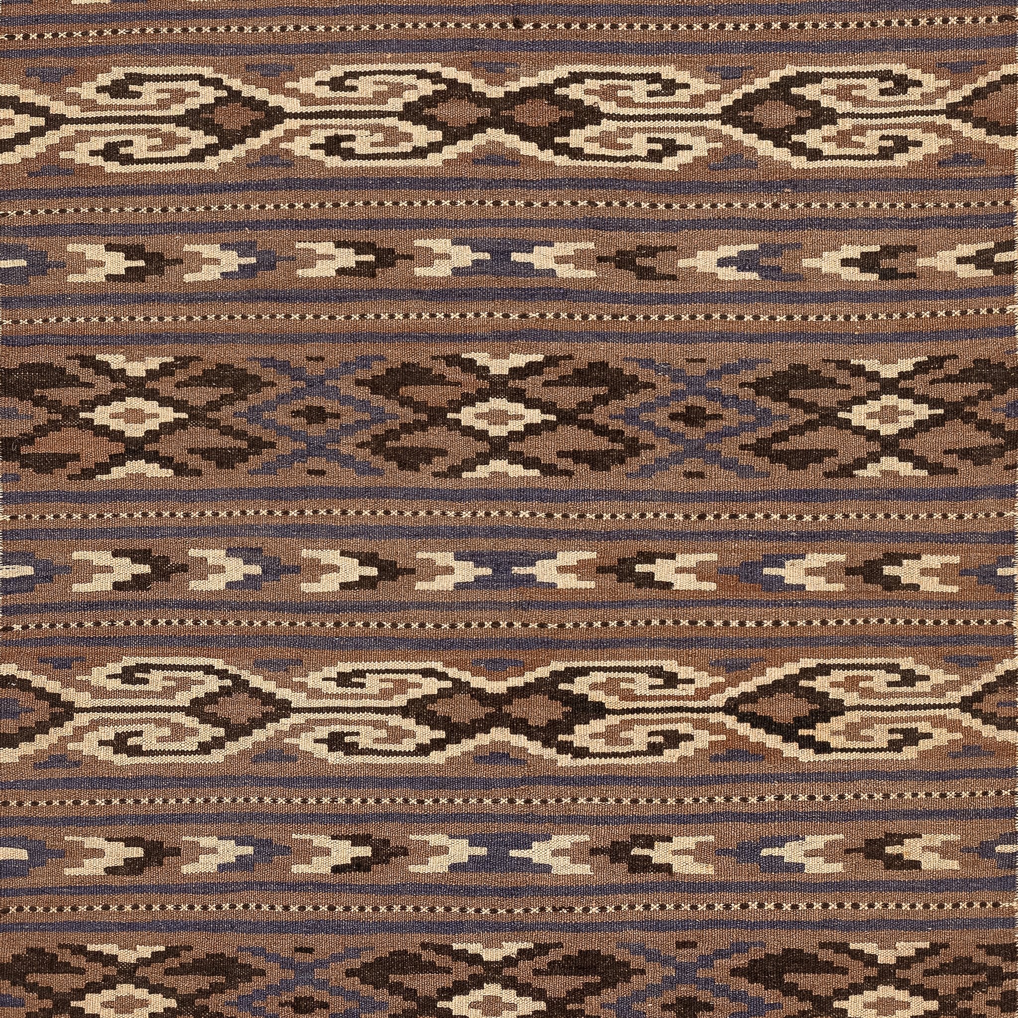 Turkmen Kilim (3.4 x 6.1)ft