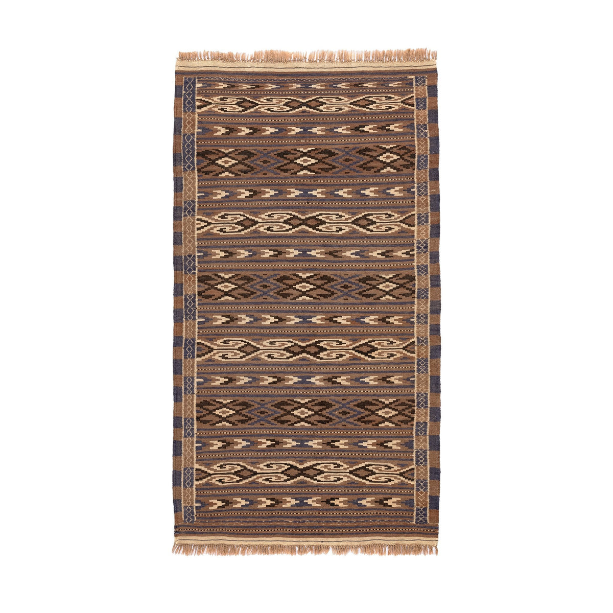 Turkmen Kilim (3.4 x 6.1)ft