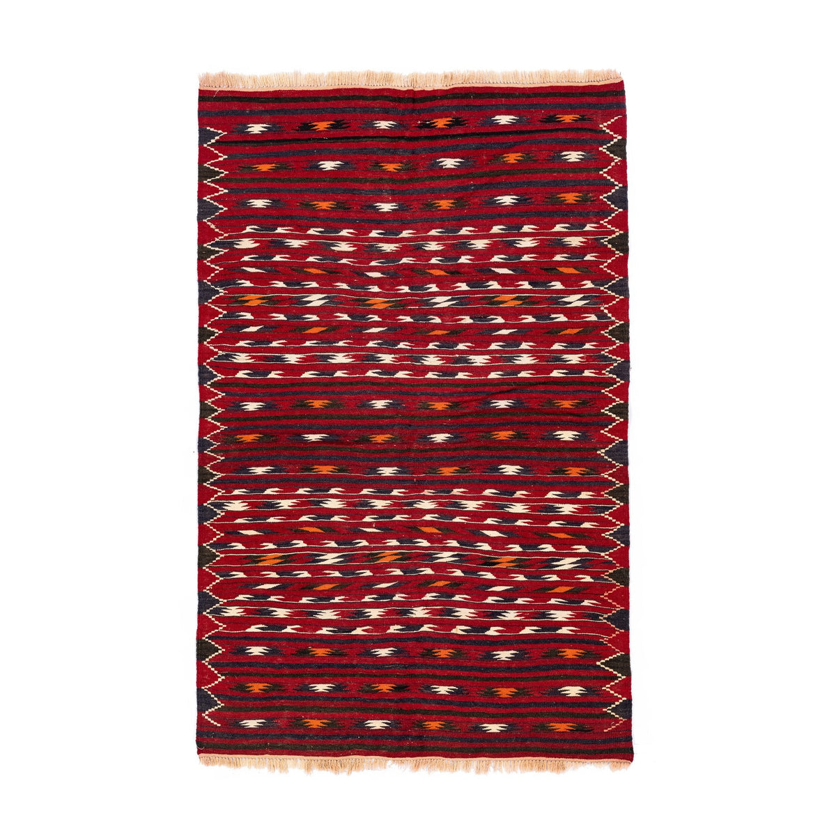 Turkmen Kilim (3.8 x 5.8)ft
