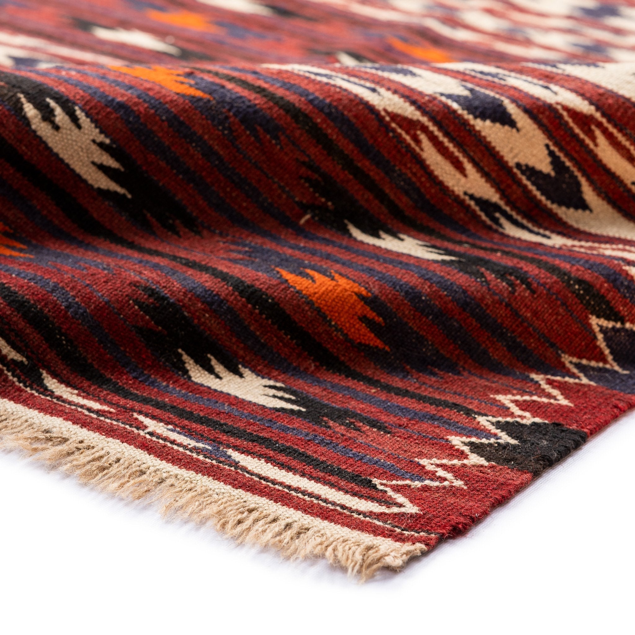 Turkmen Kilim (3.8 x 6.2)ft