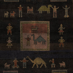 Turkish Gabbeh (6.6 x 7.9)ft
