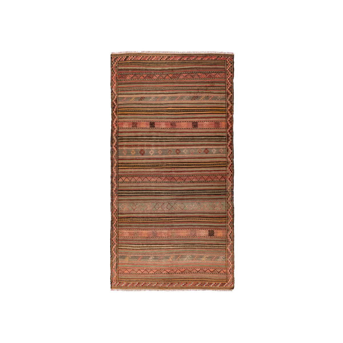Soumak Kilim (4.9 x 9.7)ft