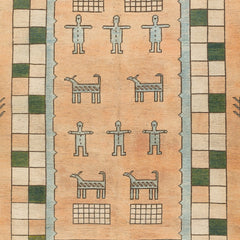 Turkish Gabbeh (5.2 x 6.8)ft