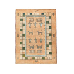 Turkish Gabbeh (5.2 x 6.8)ft