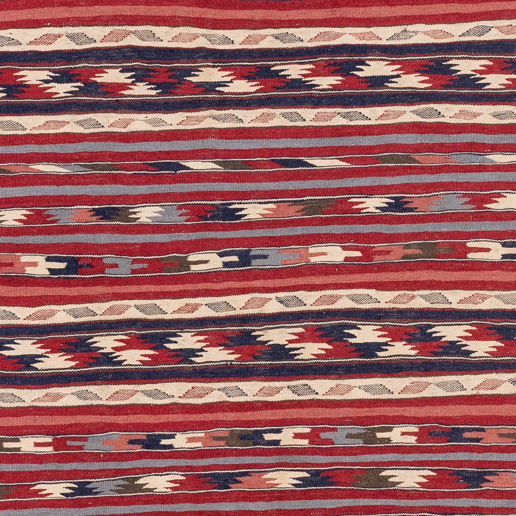Turkmen Kilim (5.5 x 7.3)ft