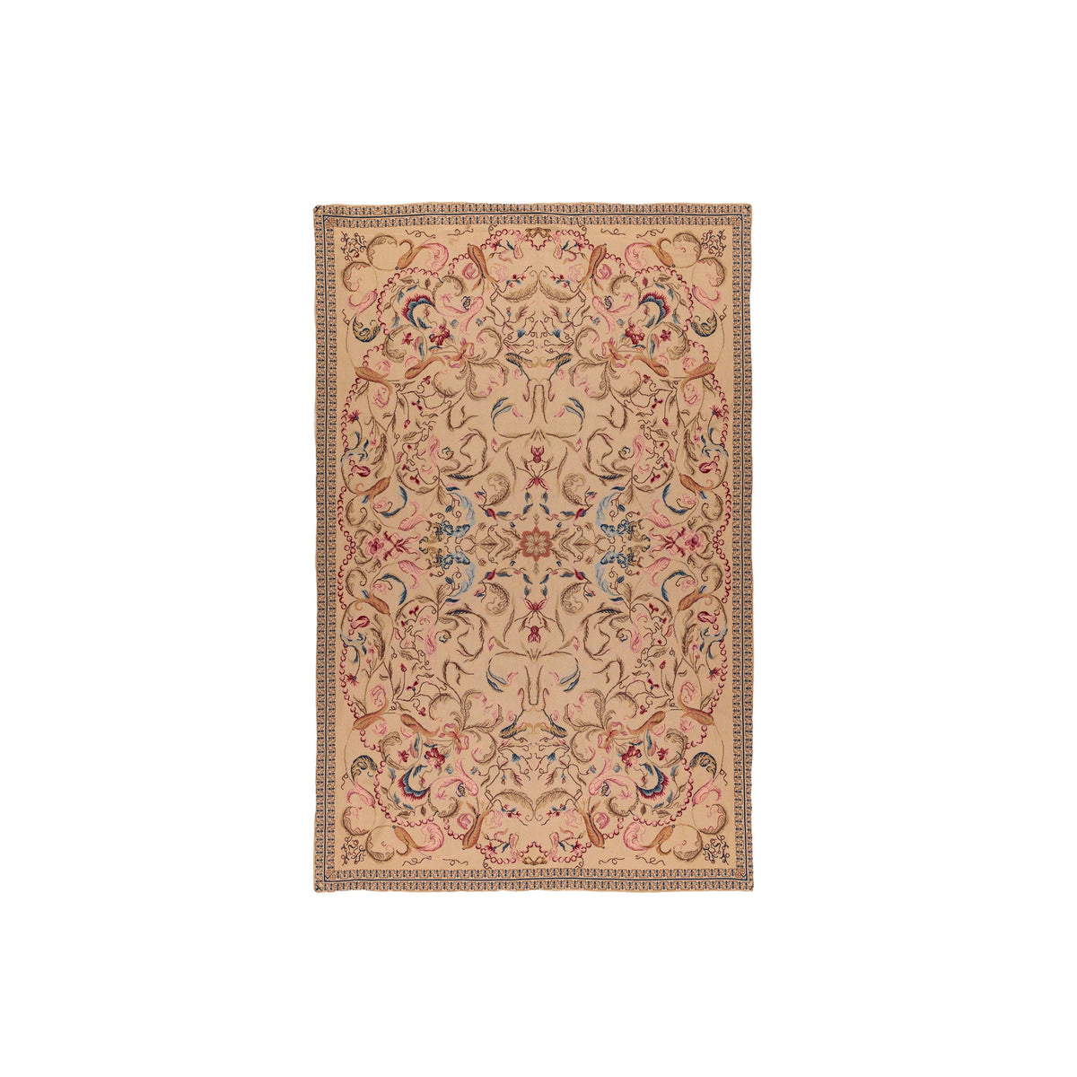 Needlepoint Rug (5.5 x 8.6)ft