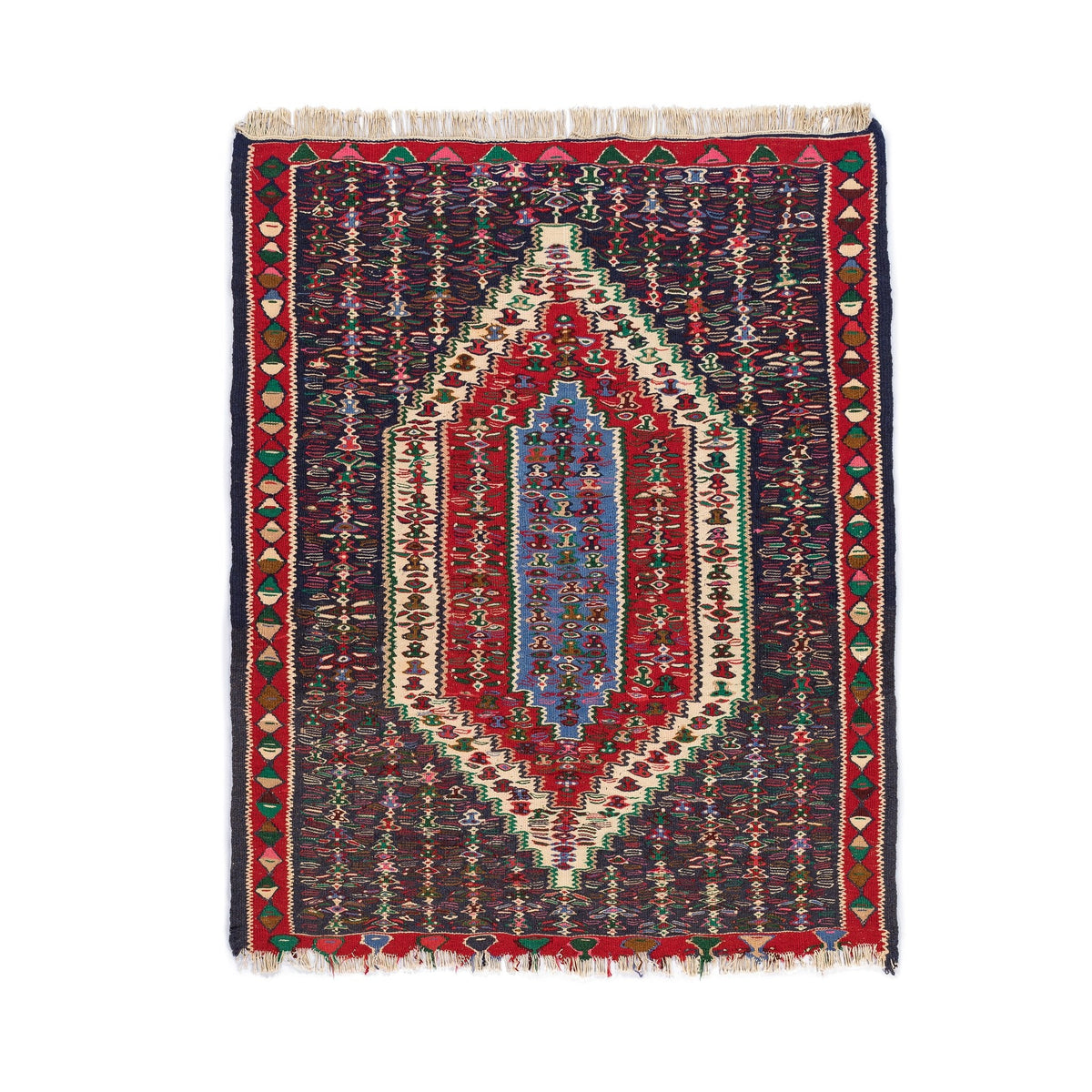 Senneh Kilim (3.5 x 4.3)ft