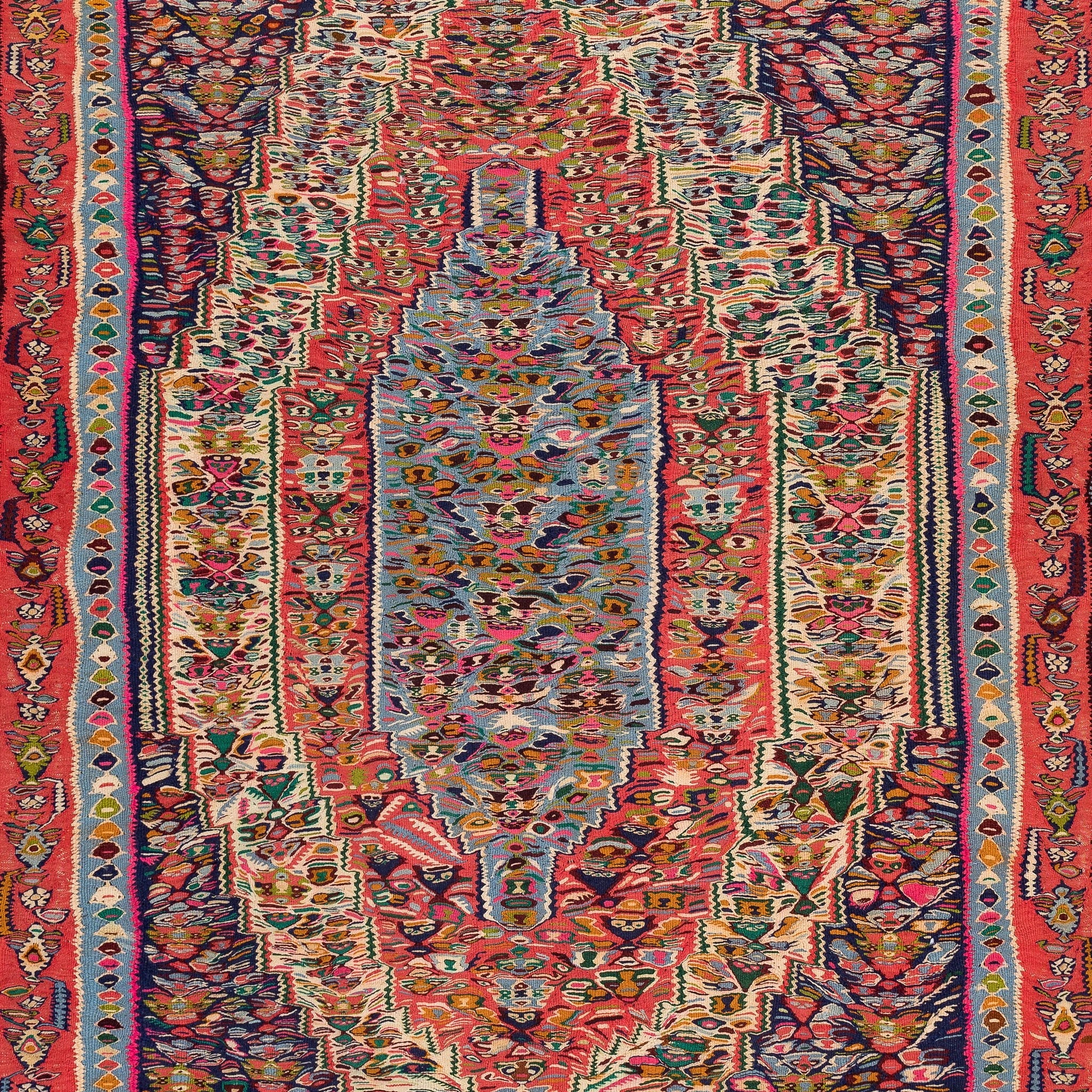 Senneh Kilim (6.2 x 9.5)ft