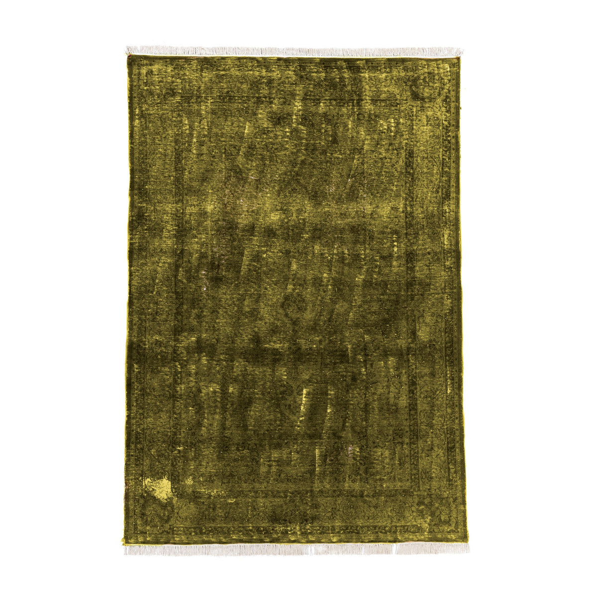 Overdyed Kashan (5.8 x 8.6)ft