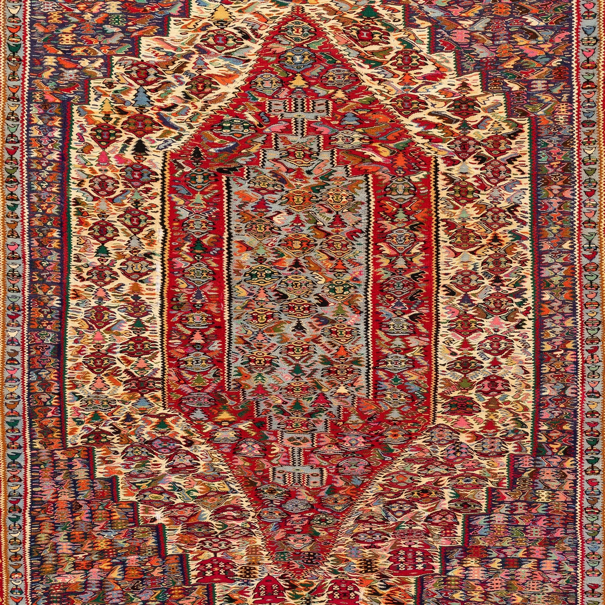 Senneh Kilim (6 x 8.9)ft