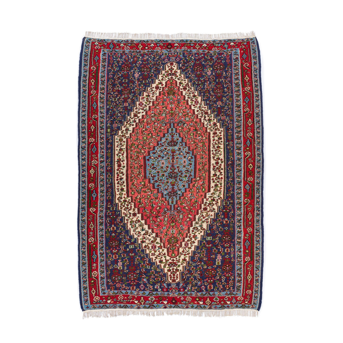 Senneh Kilim (6.6 x 9.5)ft